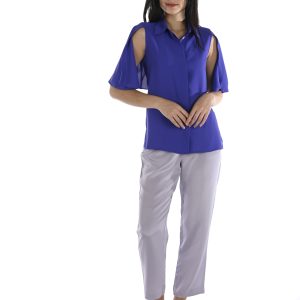 Cut - Out Sleeve Shirt